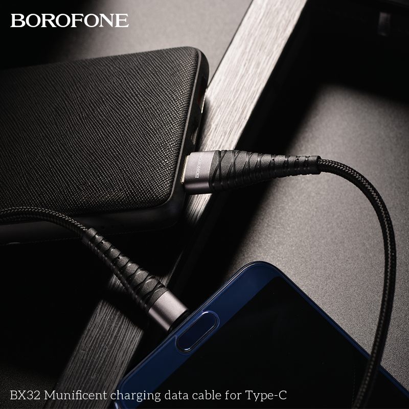 BOROFONE BX32 Munificent USB-A to USB-C cable NZ 7